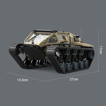 Load image into Gallery viewer, RC Tank Car, 1:16 Remote Control Crawler 10KM/H High Speed Tank, 2.4Ghz RC Rock Crawler Off-Road