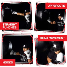 Load image into Gallery viewer, PROLAST Wrecking Ball Heavy Punching Bag for Adults, Hook and Uppercut, Body Snatcher, Boxing, MMA, Muay Thai Training Equipment, Filled, 65 lbs, Rhino White
