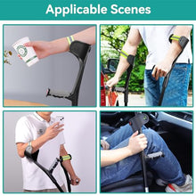 Load image into Gallery viewer, Lvyeyung Forearm Crutches for Adults, Upgraded Heightened , 10-Level Adjustable Height, Aluminum Crutches for Walking