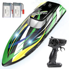 Load image into Gallery viewer, DEERC Fast RC Boat with LED Lights, 30+KM/H, High Speed Remote Control Racing Boat