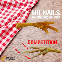 Load image into Gallery viewer, Dog Chits Chicken Feet for Dogs - Dog and Puppy Chews | All-Natural Treats | Large and Small Breeds | Nothing Added | Dehydrated | 30 Pack