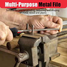 Load image into Gallery viewer, 19Pcs Metal File Set,Files Tool Kit for Woodworking with Needle File,Flat,Round,Half-Round,Triangle Shapes,Brush & Carry Case for Sharpening,Wood and Steel Deburring,Craft