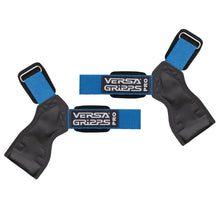Load image into Gallery viewer, Versa Gripps Pro Wrist Straps for Weightlifting Alternative - SM, Blue
