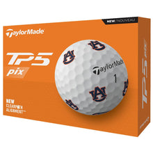 Load image into Gallery viewer, TaylorMade Golf 2024 TP5 PIX Golf Balls, Auburn Tigers, 1 Dozen