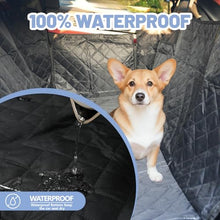 Load image into Gallery viewer, CoSofSLIP Dog Car Seat Cover for Pets Waterproof Seat Cover Hammock Scratch Proof Nonslip Back Seat Pet Bed Mat for Travel Durable Soft Back Seat Covers for Cars Trucks and SUVs (23.5 x 51 inch)