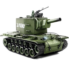 Load image into Gallery viewer, Supdex 1/18 Soviet Union KV2 RC Tank, 2.4G Army Model Toy with Smoke, Sound and Lights