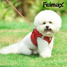 Load image into Gallery viewer, FEimaX Dog Harness and Leash Set, No Pull Breathable Soft Mesh Puppy Vest Harness Reflective Adjustable Pet Harnesses for Small Medium Dogs and Cats, Outdoor Easy Control for Walking