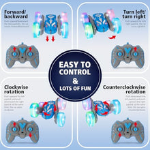 Load image into Gallery viewer, Amicool Remote Control Car for Boys 6-12 with Flashing Lights – 4WD Double-Sided