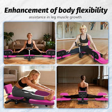 Load image into Gallery viewer, EVERYAMTE Leg Stretcher, Heavy Duty Steel Split Machine for Flexibility Training, 300LBS Leg Stretch Machine, Durable and Easy to Install Home Stretching Equipment, Improve Flexibilit