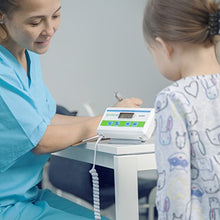 Load image into Gallery viewer, Medical Grade Floor Scale - Portable - Easy to Read Digital Display - Heavy Duty - Home, Hospital & Physician Use - Pound & Kilogram Settings - 12" x 12.5" Platform - 550 lb Limit by Patient Aid