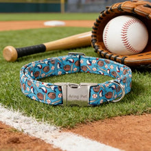 Load image into Gallery viewer, ARING PET Boy Dog Collar for Puppy Small Medium Large Dogs-Blue Baseball XS