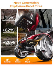 Load image into Gallery viewer, Foldable Mobility Scooters for Seniors, FSA&HSA Eligible,330LBS Capacity, Red Powered Electric Mobility Scooters, 4 Wheel Lightweight Mobility Scooters for Adults, Folding Travel Motorized Scooter