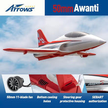 Load image into Gallery viewer, Arrows Rc Jet Hobby RC Plane 50mm Avanti 4 Channel EDF Jet Remote Control Airplane