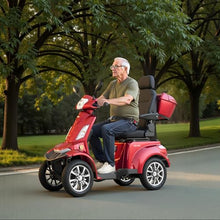 Load image into Gallery viewer, VEVOR Heavy Duty 4-Wheel Mobility Scooter, Powerful 1000W Brushless Motor, 500 lbs Capacity, 21.5 Miles Long Range, All Terrain Mobility Scooter with Lockable Trunk for Seniors & Adults