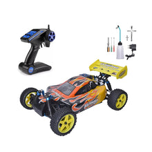 Load image into Gallery viewer, 1/10 4WD Off Road Nitro Buggy, Dual Speed 90KM/H Oil-Powered Remote Control Car, Dual Ball Head Racing for Adults Fuel RC Crawler Truck
