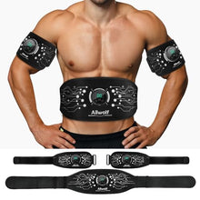 Load image into Gallery viewer, Ab Stimulator Muscle Toner,Abs Muscle Stimulator Abdominal Toning Fitness Belt for Men and Women Black