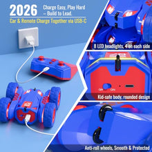 Load image into Gallery viewer, zingzoom Remote Control Car, Rechargeable RC Cars & Remote Double-Sided Driving