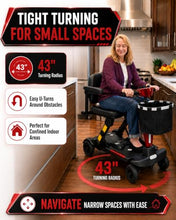 Load image into Gallery viewer, Ecomobi Light Weight Mobility Scooter for Seniors & Adults, 12–30 Mile Range, Foldable Airline Approved Portable 4 Wheel Motorized Scooter with Removable Lithium Battery, 300 lb Capacity, Ultra Red