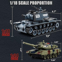 Load image into Gallery viewer, Supdex 1:18 Remote Control Tank, 2.4Ghz Soviet Union KV1 RC Tank Model Toys