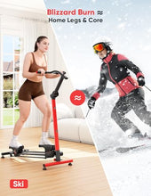 Load image into Gallery viewer, YOLEO Adjustable Resistance Stair Steppers for Exercise at Home, Folding Cardio Stairmaster with 3 Workout Modes