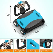 Load image into Gallery viewer, FIAMERMOR 2026 ab roller wheel - 4 wheel elbow support abdominal wheel -Blue