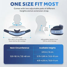 Load image into Gallery viewer, Ice Silk Neck Brace,Neck Brace Cervical Collar,Neck Support Brace for Sleeping Soft,Breathable Cervical Collar for Pain Relief/Posture Correction,Travel, Workers & Neck Injury Recovery for Women & Men