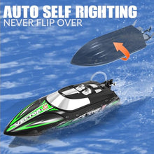 Load image into Gallery viewer, volantexrc Brushless RC Boats for Adults, 30+MPH Fast Remote Control Boat (797-4 Brushless Black)