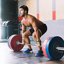 Load image into Gallery viewer, TECHNOAGE 7FT Olympic Barbell, 40LB Olympic Weight Bar with 2-Inch Sleeves- Sliver