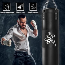 Load image into Gallery viewer, Mesetast Punching Bag for Adults, 4ft Heavy Boxing Bag Set with 12oz Boxing Gloves, MMA Karate Kickboxing Boxing Home Gym Martial Art - Unfilled