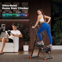 Load image into Gallery viewer, Stair Stepper for Home Gym, 350lbs Vertical Climber Machine with LCD Display, Non-Slip Pedals & 350lb Capacity Compact Folding Cardio Exercise Climber