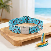 Load image into Gallery viewer, ARING PET Summer Dog Collar for Small Medium Large Boy Dogs-Blue Ice Pop M