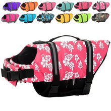 Load image into Gallery viewer, Doglay Dog Life Jacket with Rescue Handle, Dog Life Vest for Swimming Boating, Adjustable Reflective Puppy Swim Vest with Superior Buoyancy for Small Medium Large Dogs