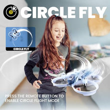 Load image into Gallery viewer, HISINGY Firefly EX Tiny Drones for Kids, Mini Micro Nano Indoor RC Quadcopter for Age 10-15 12-14 Boys,Kids Drone with 3 Speeds,Altitude Hold, 360°Flip, Headless Mode,Long Flight Time