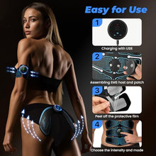 Load image into Gallery viewer, Muscle Stimulator for Arms, Abdomen, Thighs and Buttocks - Body Control System, Abs Booty Trainer