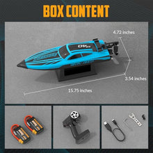 Load image into Gallery viewer, volantexrc Brushless RC Boats for Adults, 30+MPH Fast Remote Control Boat (79705 Blue)