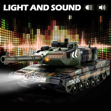 Load image into Gallery viewer, Supdex 1:24 RC Tank-2.4G Remote Control Army Tank That Shoot BBS with 360° Rotating Turret, Auto Demo