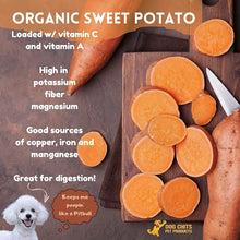 Load image into Gallery viewer, Dog Chits Turkey and Sweet Potato Soft Chew for Dogs - Dog and Puppy Chews | Made in USA | Organic Turkey | All-Natural Treats | Large & Small Breeds | Organic Sweet Potato | 4 oz.