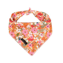 Load image into Gallery viewer, ARING PET Floral Dog Bandanas, Flower Leaf Triangle Scarf for Small Medium Large Boy Girl Dogs-Size S