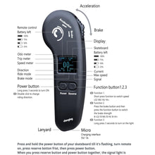 Load image into Gallery viewer, Electric Skateboard with Remote, Long Range Up to 17 Miles, 8 Ply Canadian Maple, Smooth 4-Speed Remote Controller