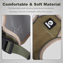 Load image into Gallery viewer, No-Pull Tactical Dog Harness for Medium Dogs — 1680D Reflective Padded Vest