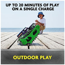 Load image into Gallery viewer, Monster Jam, Official Grave Digger Trax All-Terrain Remote Control Outdoor Vehicle, 1:15 Scale, Kids Toys