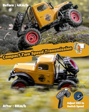 Load image into Gallery viewer, Brushless 4X4 RC Rock Crawlers for Adults, Metal Case Waterproof 4WD Off-Road