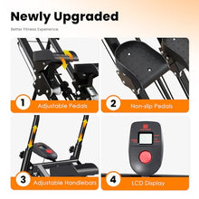 Load image into Gallery viewer, BODYWAKER Vertical Climber, Pro Stair Stepper for Full-Body Workout, Compact & Foldable Cardio Exercise Stair Climber with Extended Step Range, Improved & Adjustable Handlebar & Pedals.