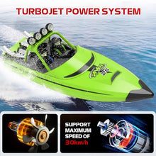 Load image into Gallery viewer, ARRIS Fast RC Jet Boat with Auto Flip & 2 Batteries, High-Speed RC Drift Boat, Weedless Shallow-Water Design
