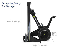 Load image into Gallery viewer, Concept2 RowErg Indoor Rowing Machine with Tall Legs - Black