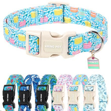 Load image into Gallery viewer, ARING PET Happy Birthday Dog Collar, Cute Blue Cake Doggy Collars for Puppy Small Medium Large Boy Girl Dogs, for Dog Birthday Parties Photo Shoots Celebration Gifts-S