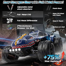 Load image into Gallery viewer, RC Monster Truck 40 KPH,All Terrain 4WD High Speed Dinosaur Truck