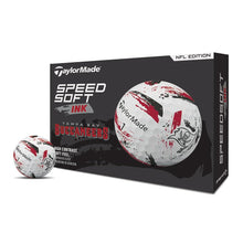 Load image into Gallery viewer, TaylorMade Golf SpeedSoft NFL Ink Golf Balls, Tampa Bay Buccaneers, 1 Dozen