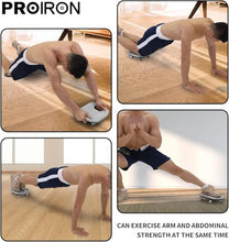 Load image into Gallery viewer, PROIRON Ab Roller with Knee Pads for Abs Workout, Multifunctional Ab Roller Wheel for Abs Workout