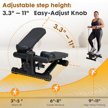 Load image into Gallery viewer, NEWBULIG Mini Stepper for Exercise at Home Stair Step Machine for Indoor Fitness Portable Home Gym Stepper for Full Body Workout 300lb Weight Capacity